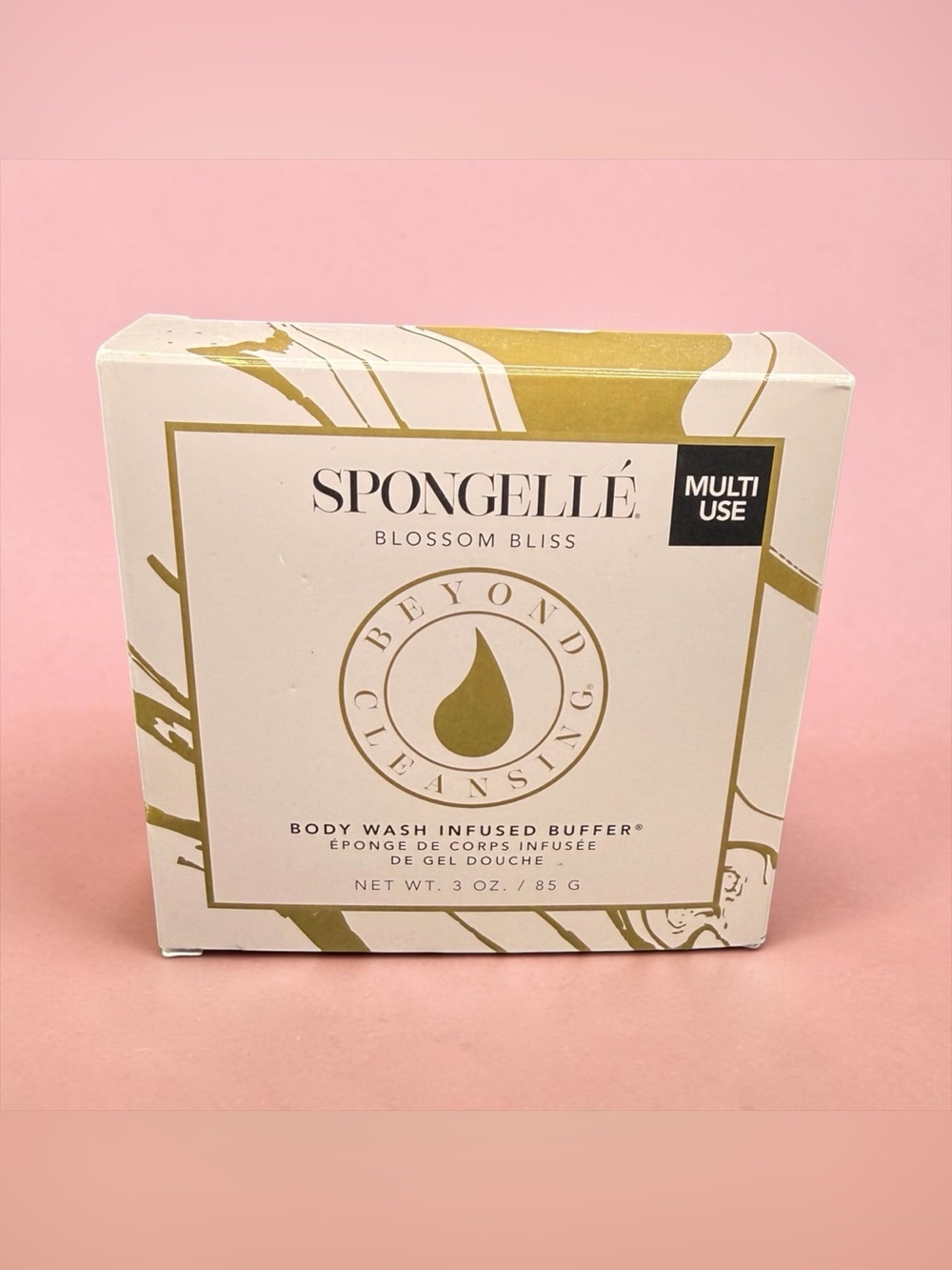 🏷️‼️5/$25🏷️‼️💕SPONGELLE💕Blossom Bliss Body Wash Infused Buffer/NIB